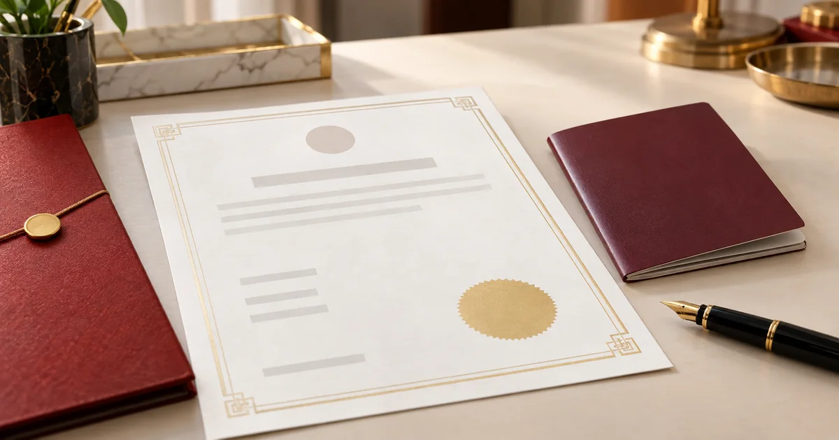 ภาพประกอบการรับแปลหนังสือรับรองโสดจีนและ Affidavit